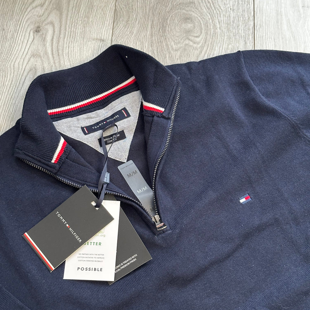 Melynas Quarter Zip Megztinis