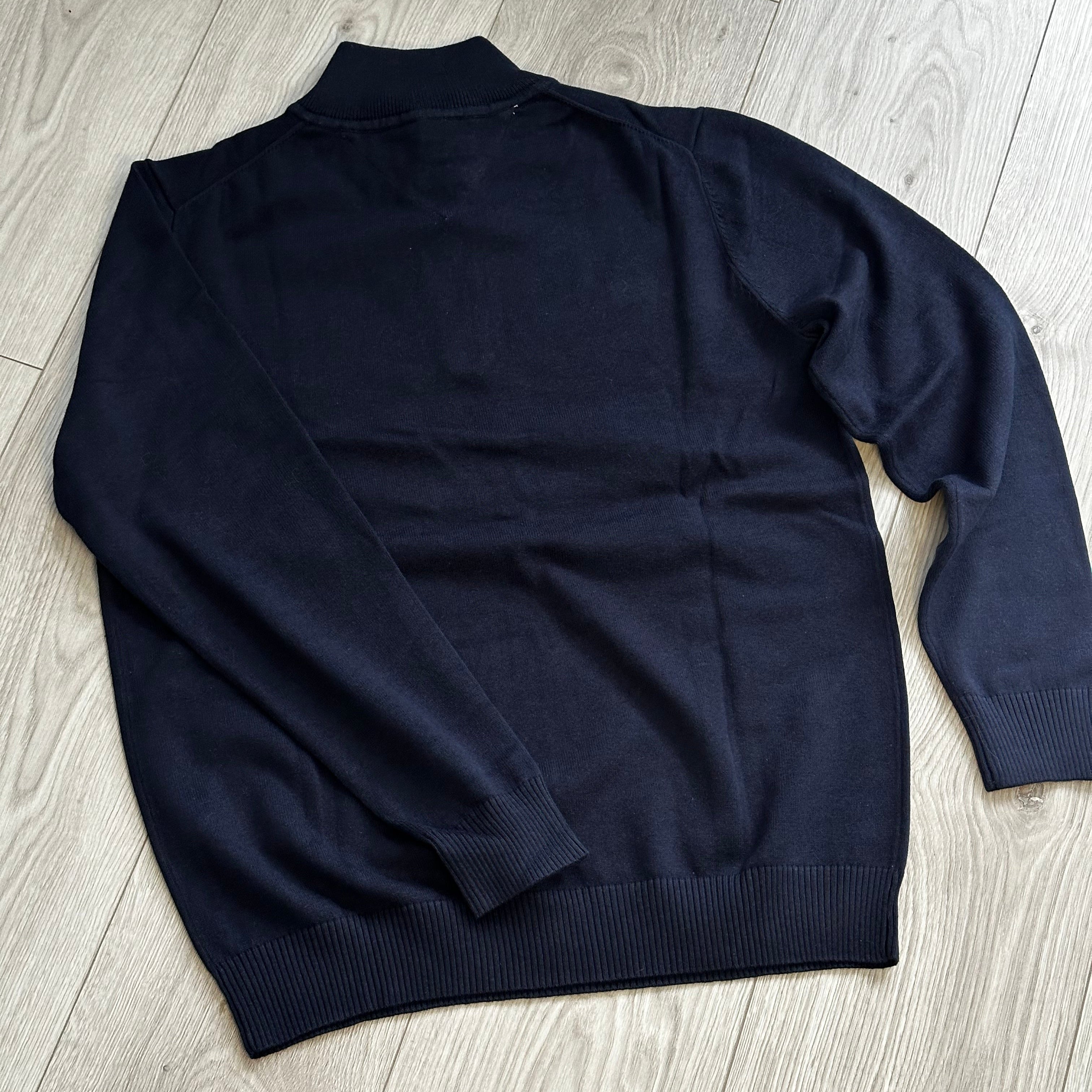 Melynas Quarter Zip Megztinis